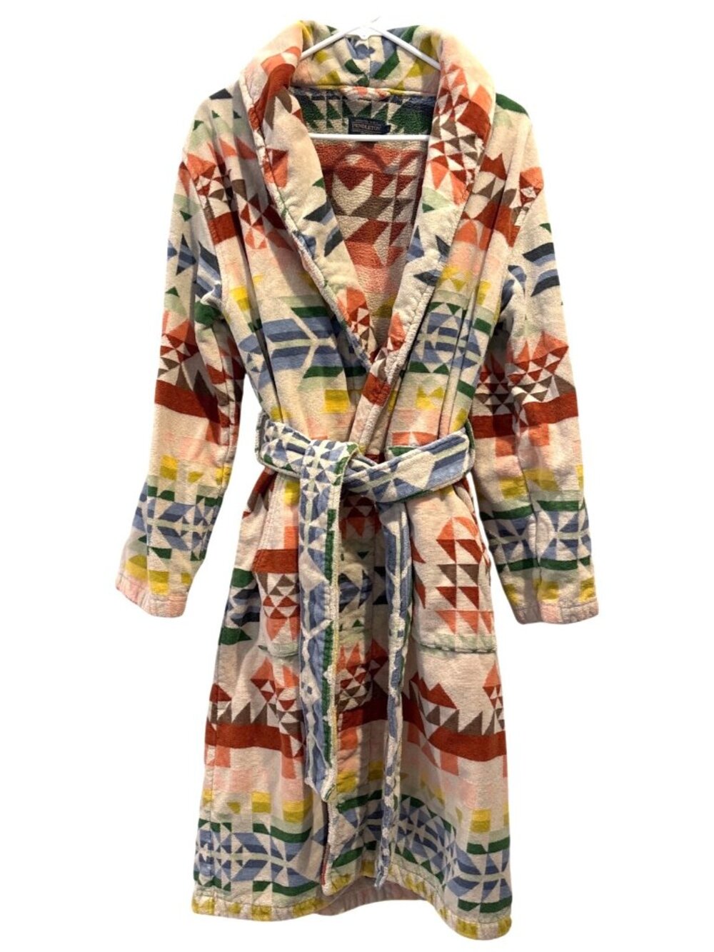 Pendleton Cotton Terry Velour Bathrobe Size W's Large